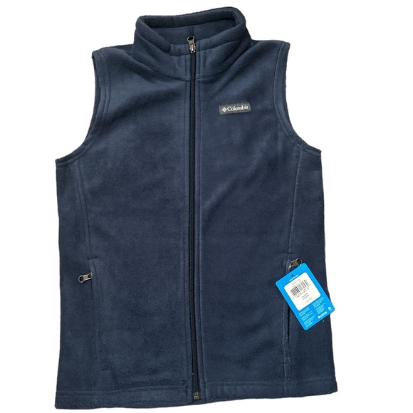 ***SOLD*** NWT Columbia Boys Steens Mountain Fleece Vest - Picture 2 of 5